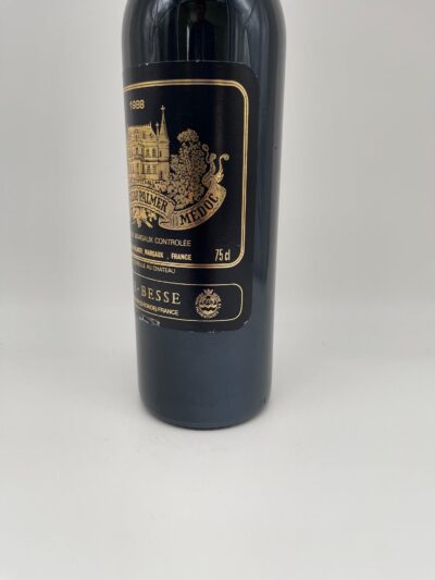 1988 Palmer, Cru Classe Margaux [Fl. / btl. Nr. 3] – Bild 4
