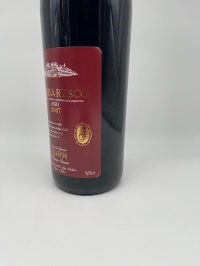 2007 Bruno Giacosa, Barbaresco Asili RISERVA MAGNUM – Bild 4