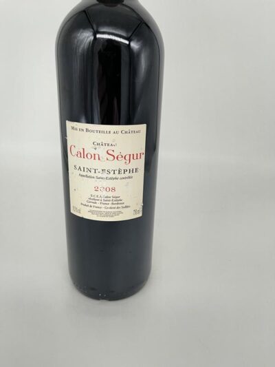 2008 Calon Segur, Cru Classe St Estephe – Bild 5