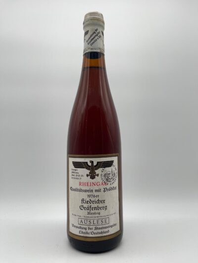 1976 Staatsweingüter Kloster Eberbach, Riesling Auslese Gräfenberg, VERSTEIGERUNGSWEIN