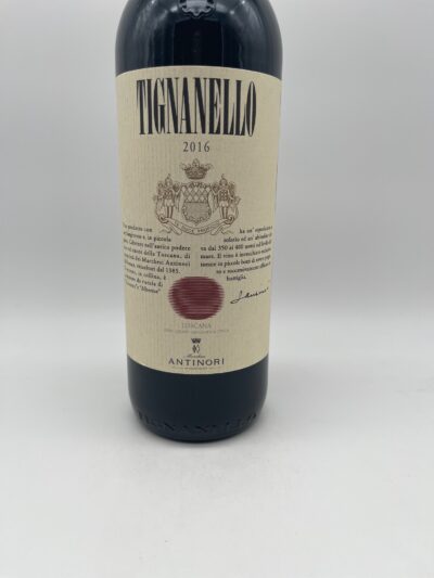 2016 Antinori Tignanello Toscana IGT – Bild 2